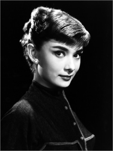 Poster Vacances romaines, Audrey Hepburn