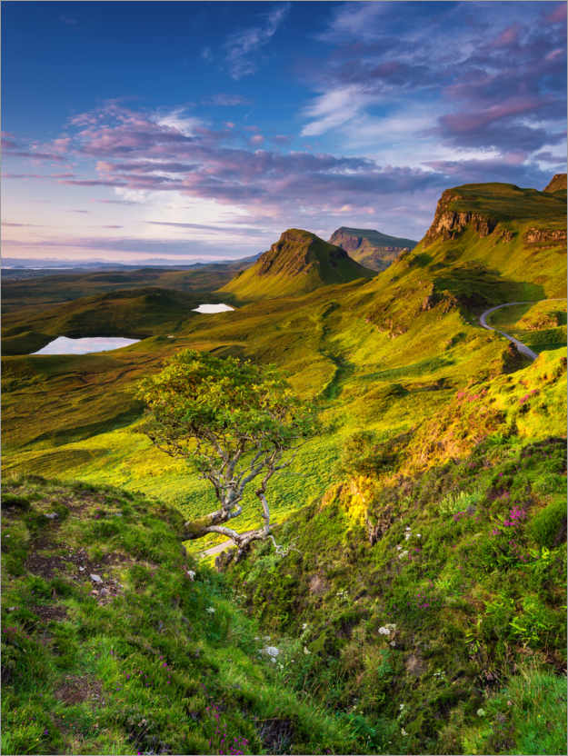 Poster Île de Skye, Écosse