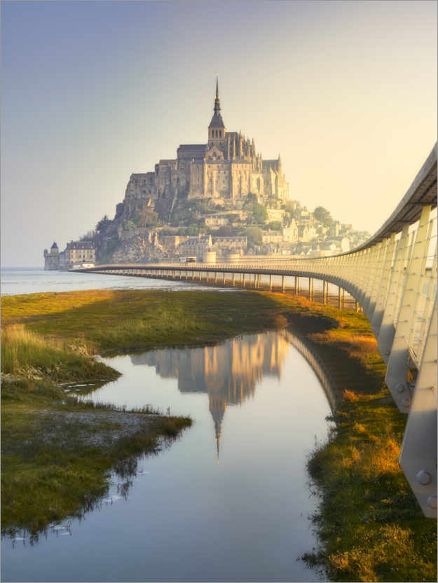 Poster Le Mont-Saint-Michel se réveille