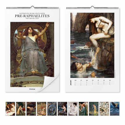 Calendrier mural  Art Calendar - Pre-Raphaelites 2023