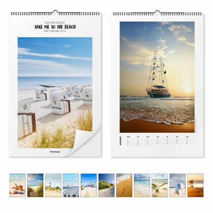 Calendrier mural  Beach Calendar - Take Me to the Beach 2023
