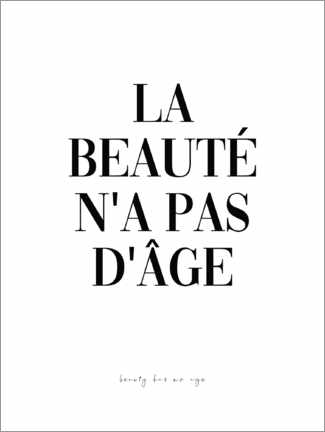 Poster  La beauté n'a pas d'âge - Finlay and Noa