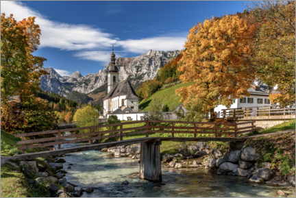 Poster L'automne au pays de Berchtesgaden