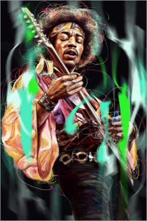 Poster  Jimi Hendrix - Dmitry Belov