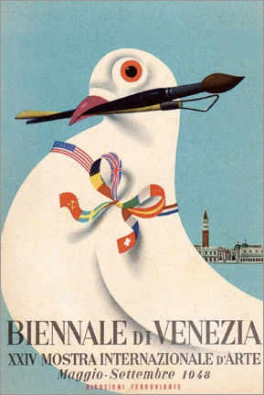 Poster  Biennale de Venise (italien) - Vintage Travel Collection