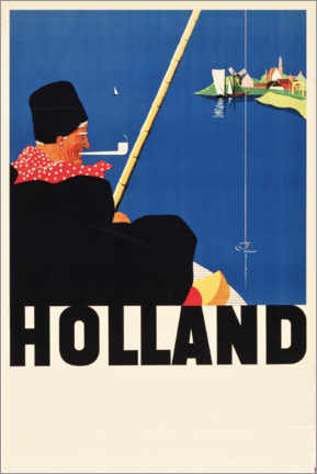 Poster Hollande (anglais)