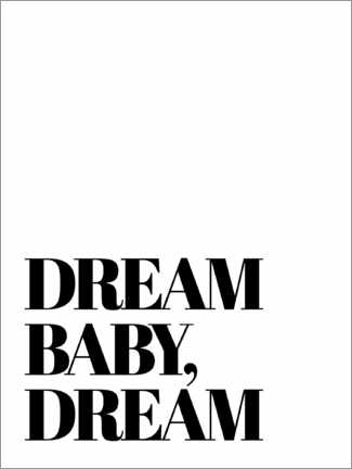 Tableau sur toile  Dream baby dream - Finlay and Noa