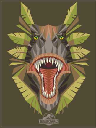 Poster Tribal Art - Tyrannosaurus rex