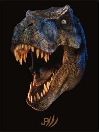 Tableau en PVC  Jurassic Park 3 - T-rex