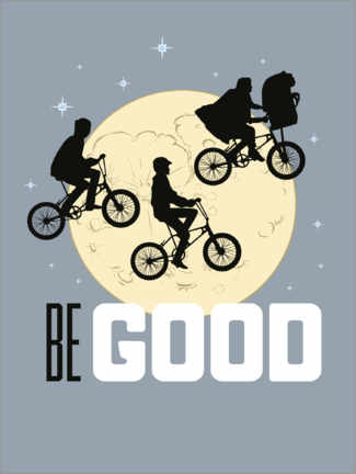 Sticker mural  E.T. Be good