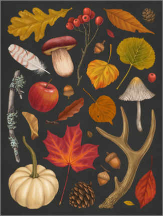 Poster  Marche d'automne - Vasilisa Romanenko
