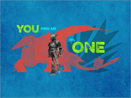 Poster  You and me as one