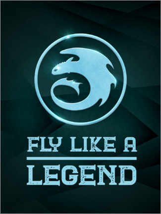 Poster  Fly like a legend