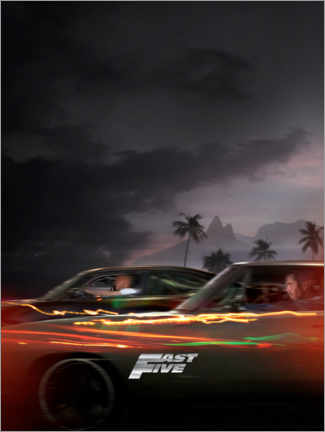 Poster  Fast Five - Racing