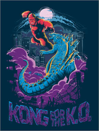 Poster  Kong For The K.O.