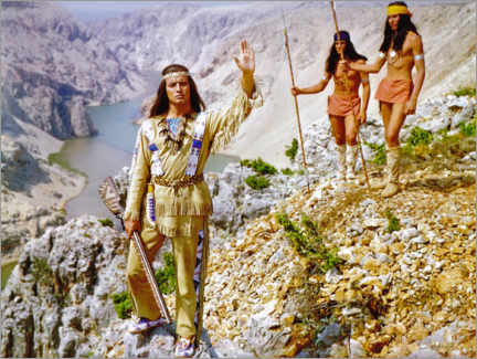 Poster  Pierre Brice (Winnetou), The Treasure In The Silver Lake