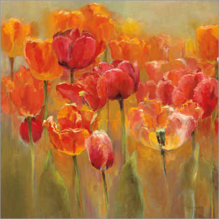 Poster  Tulips III - Marilyn Hageman