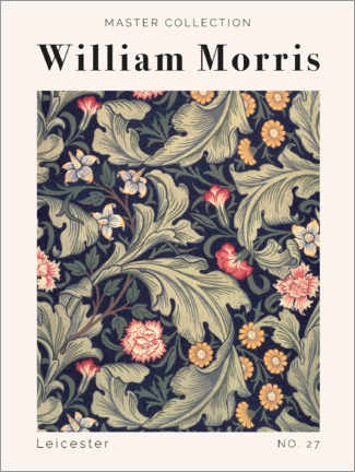 Tableau en bois  Leicester No. 27 - William Morris