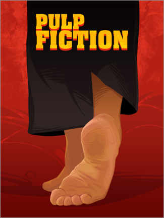 Poster  Pulp Fiction, Mia Feet - Nikita Abakumov