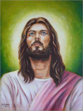 Sticker mural  Jesus Christ Portrait - Marita Zacharias