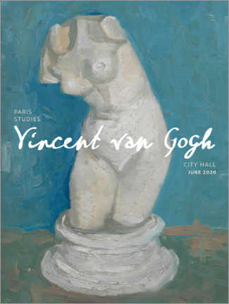 Poster Vincent Van Gogh - Paris studies