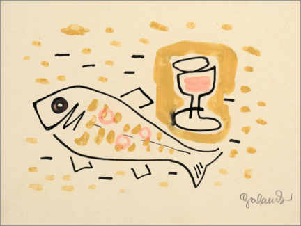 Poster Still Life with Fish