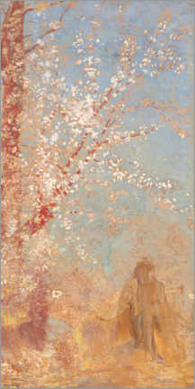 Poster  Arbre en fleur - Odilon Redon