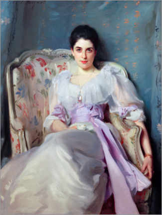 Tableau sur toile  Portrait de Lady Agnew of Lochnaw - John Singer Sargent