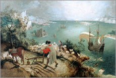 Tableau en plexi-alu  La Chute d'Icare - Pieter Brueghel d.Ä.