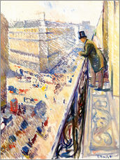 Tableau en plexi-alu  Rue Lafayette - Edvard Munch