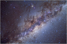 Tableau en plexi-alu  Sagittaire et Scorpion au centre de la Voie Lactée - Alan Dyer