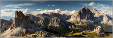 Sticker mural  Panorama montagneux des Dolomites - Mikolaj Gospodarek