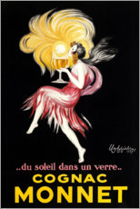 Sticker mural  Cognac Monnet - Leonetto Cappiello