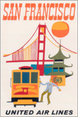 Poster San Francisco (anglais)
