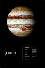 Sticker mural  Jupiter (anglais) - Art Couture
