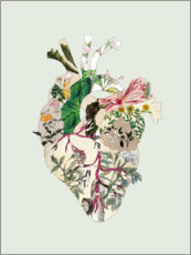 Poster  Cœur botanique - Bianca Green