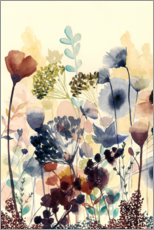 Sticker mural  Fleurs d'été - Grace Popp