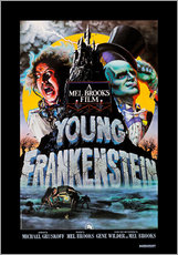 Tableau en plexi-alu  Frankenstein Junior, 1974 (anglais)