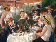Sticker mural  Le Déjeuner des canotiers - Pierre-Auguste Renoir