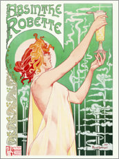 Sticker mural  Absinthe Robette - Henri Privat-Livemont