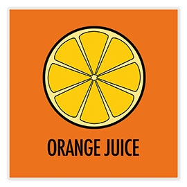 Poster Orange Juice