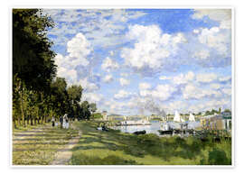 Poster  Le Bassin d'Argenteuil - Claude Monet