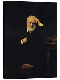 Tableau sur toile  Portrait de Victor Hugo - Leon Joseph Florentin Bonnat