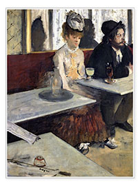 Poster  L'Absinthe - Edgar Degas