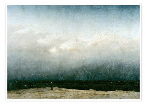 Poster Le Moine au bord de la mer