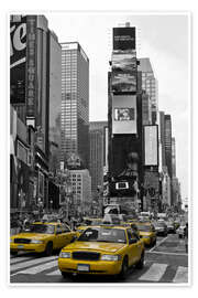 Poster  Times Square à New York - Melanie Viola