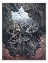 Poster  Le Paradis perdu - Gustave Doré