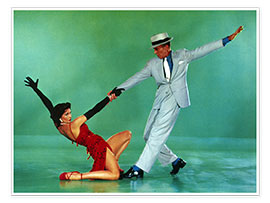 Poster  Cyd Charisse et Fred Astaire dans Tous en scène, 1953