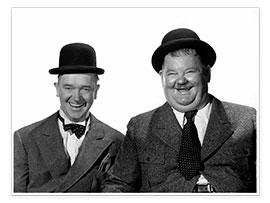Poster  Stan Laurel et Oliver Hardy