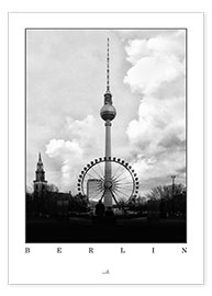 Poster Berlin - Fernsehturm